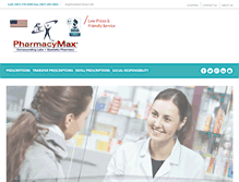 Tablet Screenshot of pharmacymax.com